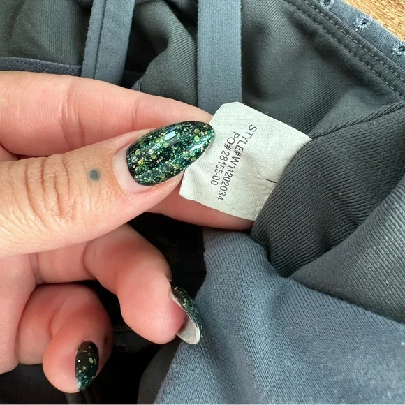 PrAna Faro Bralette Sports Bra in Chalkboard. Eyelet designs. Small. Like New. - Picture 9 of 11